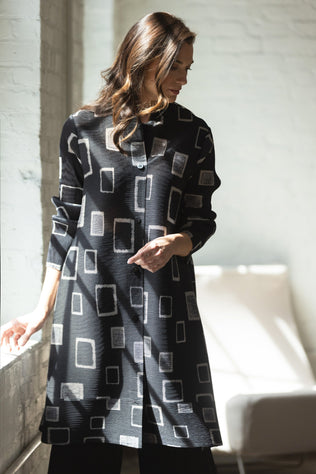 Parisian Pleat Chateau Jacket Dress
