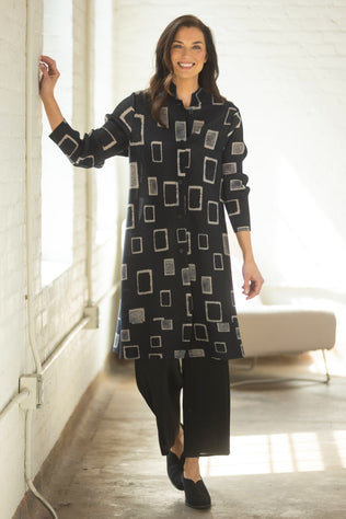 Parisian Pleat Chateau Jacket Dress