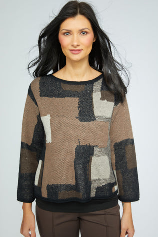 Modern Collage Sweater