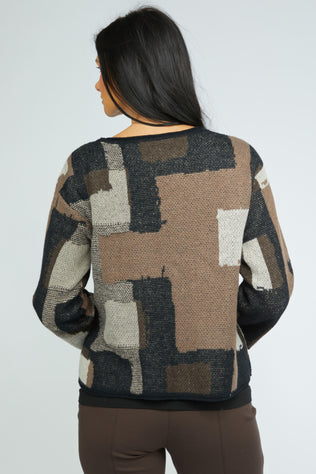 Modern Collage Sweater