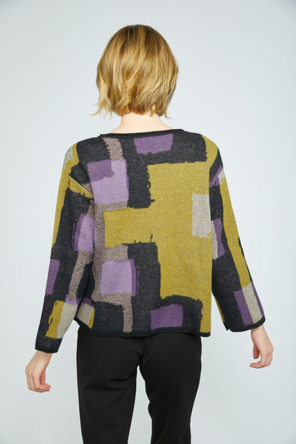 Modern Collage Sweater