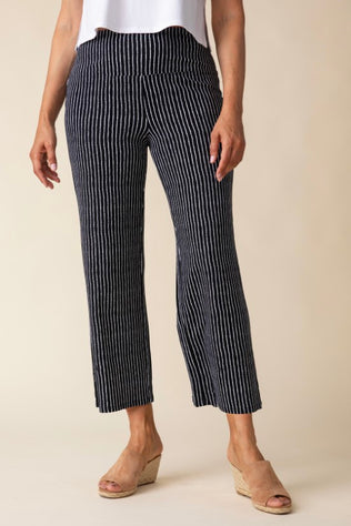 Core Travel Bamboo Stripe Flood Pant