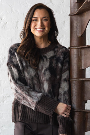 Fluffy Yarn Pullover