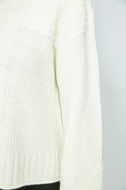 Plush Texture Knit Sweater