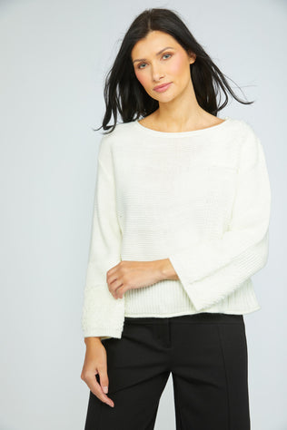 Plush Texture Knit Sweater