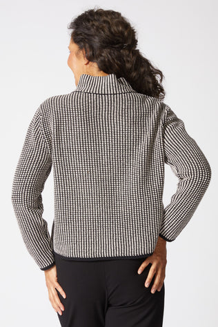 Night and Day Button Collar Sweater