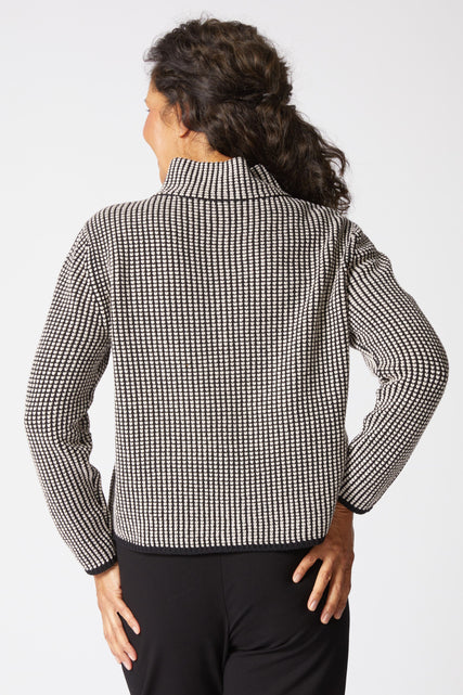 Night and Day Button Collar Sweater