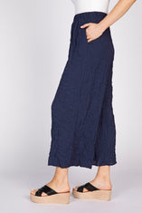 Crinkle Crepe Travel Pant