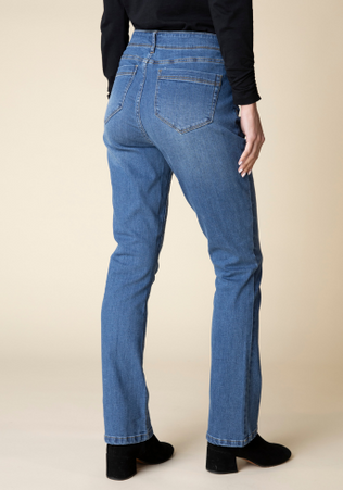 Stretch Denim Boot Cut Jean