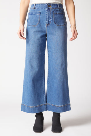 Stretch Denim Ankle Jean