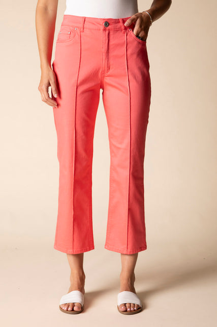 Seamed City Crop Jean