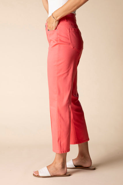 Seamed City Crop Jean