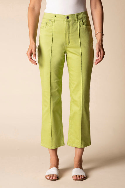 Seamed City Crop Jean