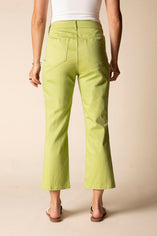 Seamed City Crop Jean