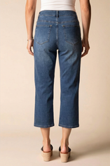 Seamed City Crop Jean