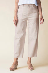 Stretch Denim Ankle Pant