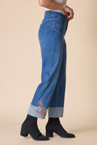 Wildflower Cuff Ankle Jean