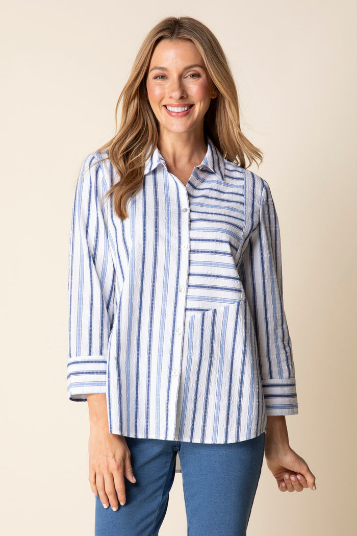 Hampton Stripe Montauk Shirt | Habitat Clothes