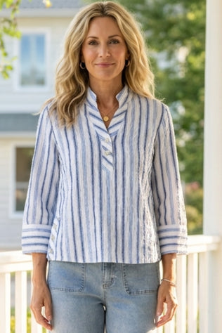 Hampton Stripe Vineyard Shirt