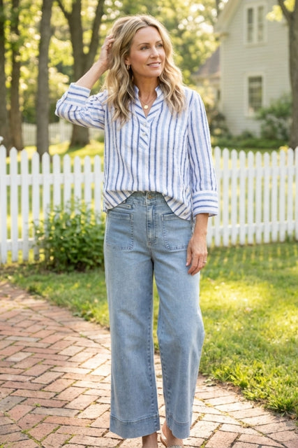 Hampton Stripe Vineyard Shirt