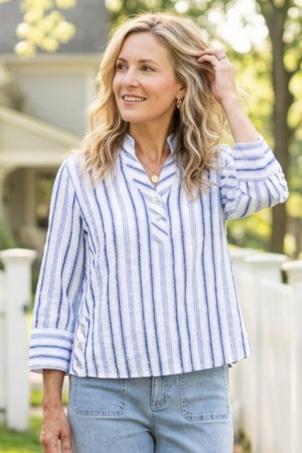 Hampton Stripe Vineyard Shirt