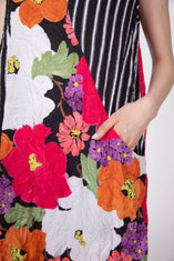 Siesta Floral Crinkle Crepe Every Where Dress