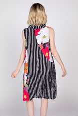 Siesta Floral Crinkle Crepe Every Where Dress