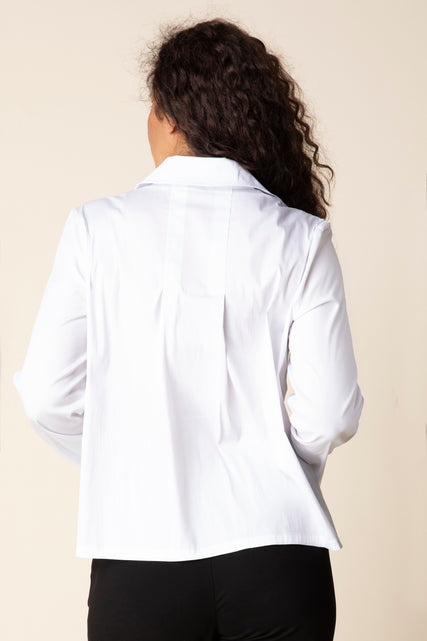 Stretch Denim Cafe Shirt