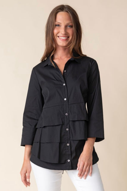 Tiered Flounce Shirt