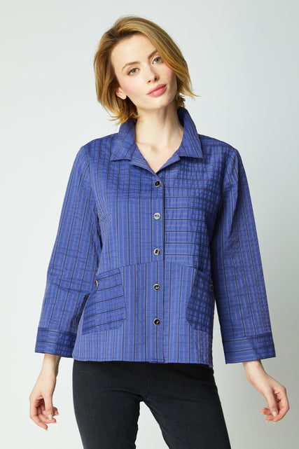 Eastside Stripe Shirt Jacket