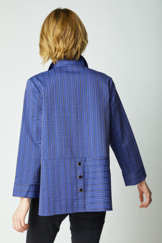 Eastside Stripe Shirt Jacket