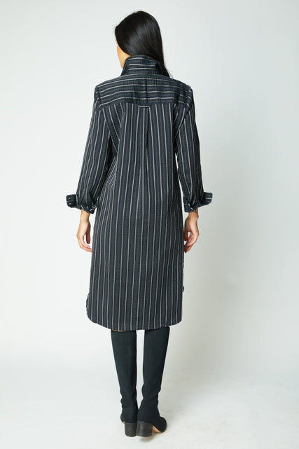 Eastside Stripe Cafe Dress