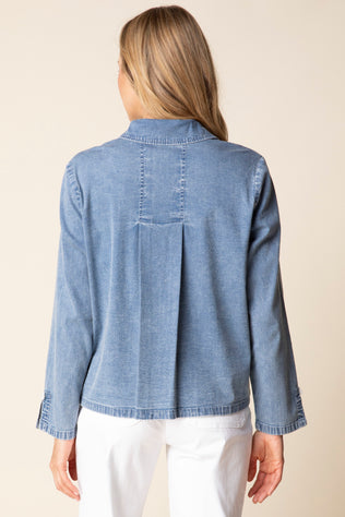 Stretch Denim Cafe Shirt