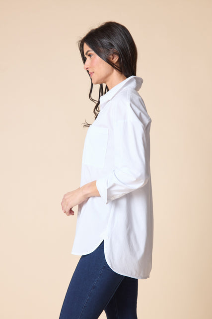 Knit Mix Pocket Shirt