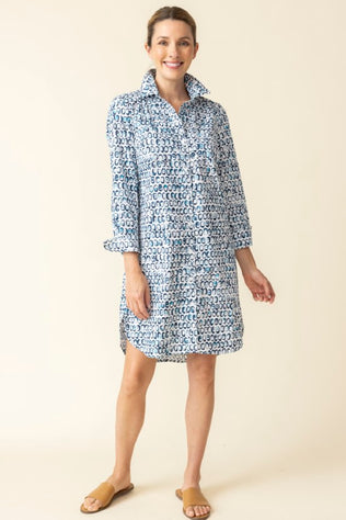 Impressionist Dots Cafe Dress