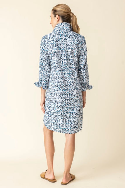 Impressionist Dots Cafe Dress