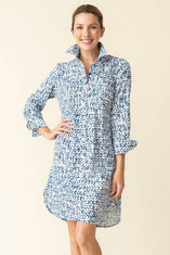 Impressionist Dots Cafe Dress