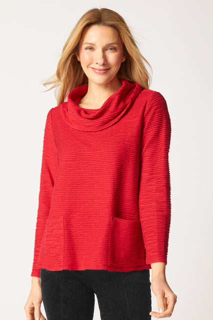 Ripple Effect Pocket Cowl