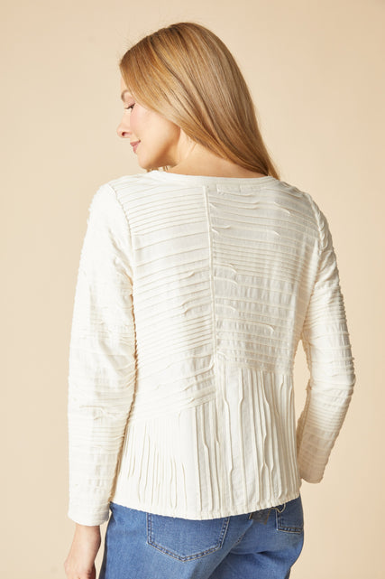 Ripple Effect Seamed Top