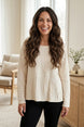 Ripple Effect Seamed Top
