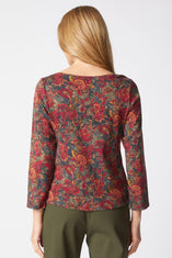 Autumn Paisley Everyday Tee