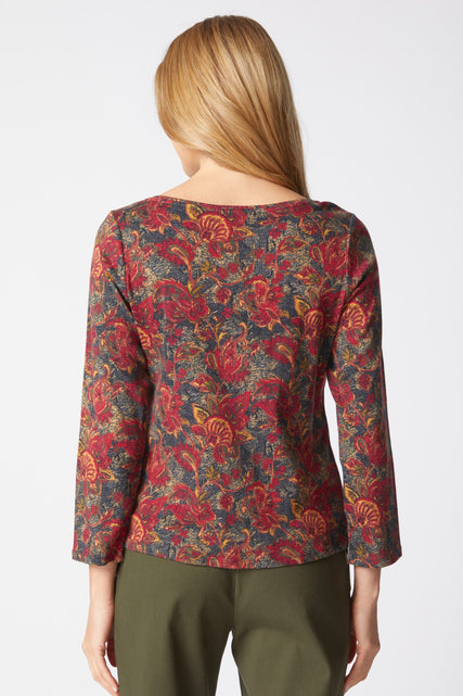 Autumn Paisley Everyday Tee
