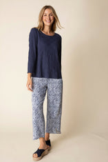 Sunburst Knit Tee