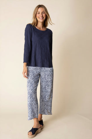 Sunburst Knit Tee