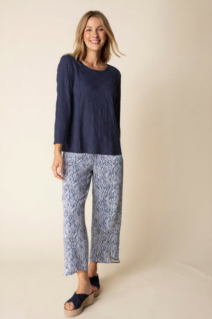 Sunburst Knit Tee