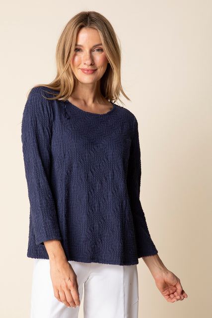 Sunburst Knit Tee