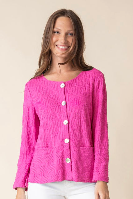 Sunburst Knit Jacket