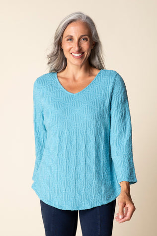 Sunburst Knit Solstice Top