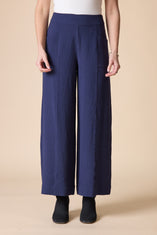 Crinkle Crepe Solid Aria Pant