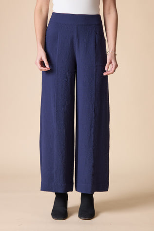Crinkle Crepe Solid Aria Pant